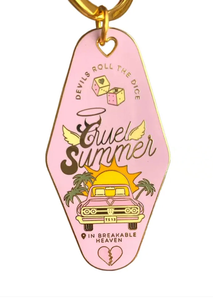 The Cruel Summer Keychain